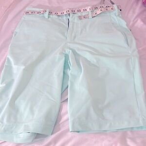 Mint green Lululemon men’s shorts